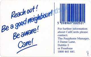 EC Year of the Elderly - Reach Out Callcard (back) EC Year of the Elderly - Reach Out Callcard (back)