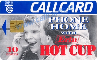 Erin Hot Cup Callcard (front) Erin Hot Cup Callcard (front)