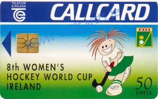 Women's Hockey World Cup Callcard (front) Women's Hockey World Cup Callcard (front)