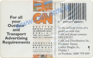 CAN Advertising (C.A.N) Callcard (back) CAN Advertising (C.A.N) Callcard (back)