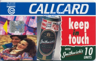 Smithwicks Callcard (front)