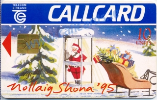 Christmas 1995 Callcard (front) Christmas 1995 Callcard (front)
