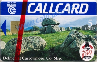 Sligo 750 Callcard (front) Sligo 750 Callcard (front)