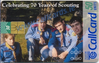 Boy Scouts Callcard (front) Boy Scouts Callcard (front)