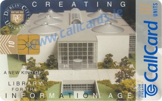 Dublin City University DCU Callcard (front) Dublin City University DCU Callcard (front)