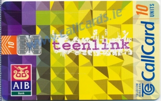 AIB Teenlink Callcard (front) AIB Teenlink Callcard (front)