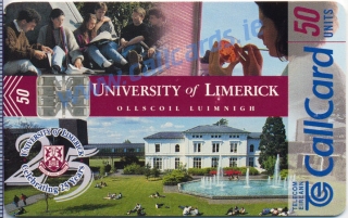 University Of Limerick Callcard (front) University Of Limerick Callcard (front)