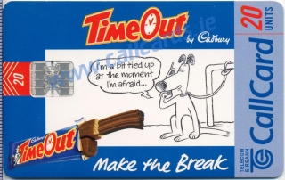 Cadbury's Time Out Callcard (front) Cadbury's Time Out Callcard (front)