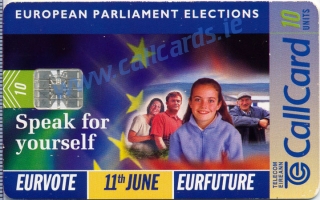 European Parliament Callcard (front) European Parliament Callcard (front)