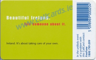 Beautiful Ireland (Tourist) Field Callcard (back) Beautiful Ireland (Tourist) Field Callcard (back)