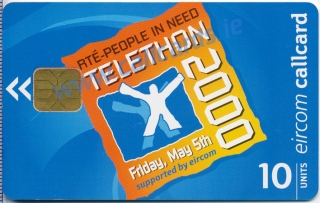 People in Need Telethon 2000 Callcard (front) People in Need Telethon 2000 Callcard (front)