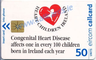 Heart Children Ireland Callcard (front) Heart Children Ireland Callcard (front)
